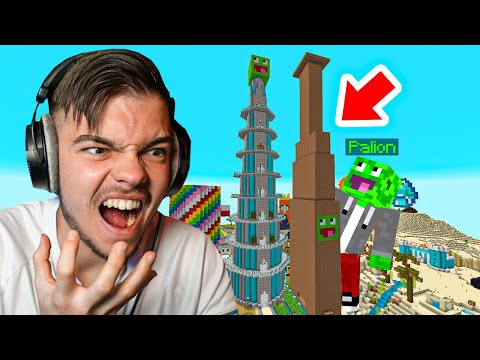 PRZEJĄŁEM KAŻDY WIEŻOWIEC NA WOJANOWICACH w Minecraft!