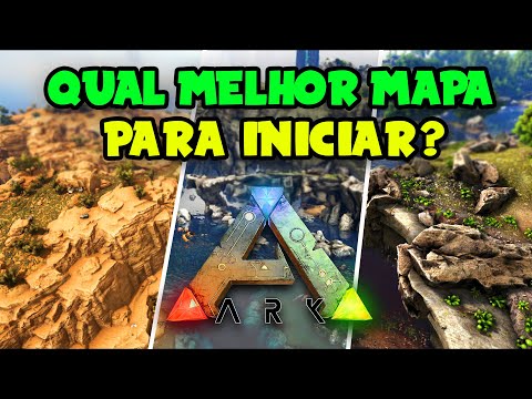 QUAL O MELHOR MAPA PARA INICIAR NO ARK?! ARK:Survival Evolved