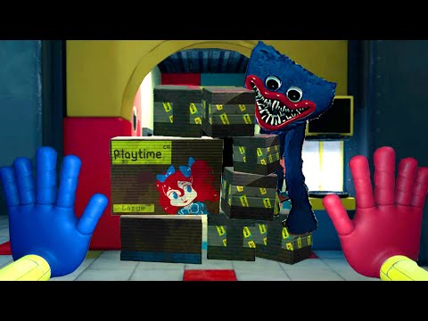 ¿QUÉ PASA si LLENAMOS DE CAJAS a HUGGY WUGGY? – Poppy Playtime SECRETOS