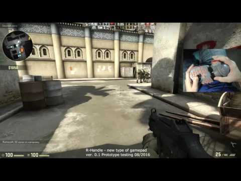 R-Handle gamepad. Test #9 Counter-Strike: Global Offensive