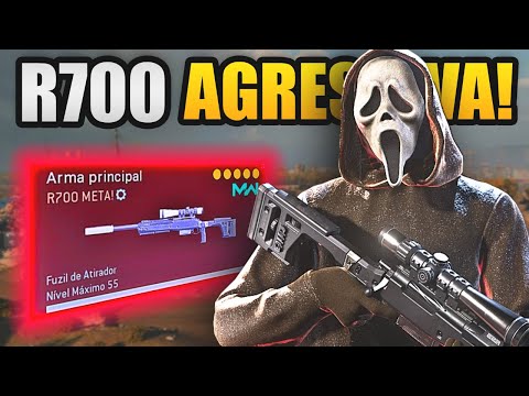 R700 É A MELHOR SNIPER AGRESSIVA?! COD WARZONE