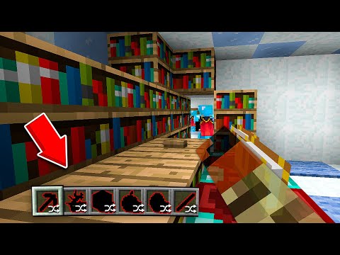 RAIDEO una BASE SECRETA de MINECRAFT PERO mi INVENTARIO CAMBIA cada 30 SEGUNDOS