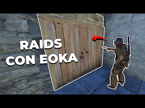 RAIDS CON EOKA A TODO EL BARRIO | RUST Gameplay Español
