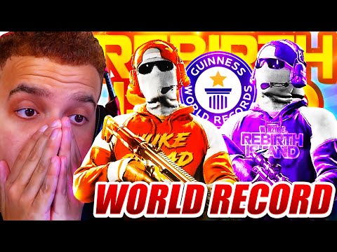 Reacting To *NEW* WORLD RECORD KILLS GAMEPLAY in Warzone Rebirth Island!