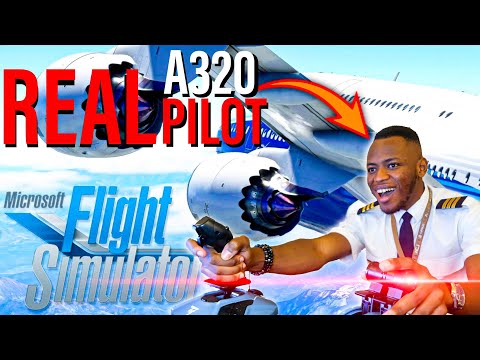 Real A320 Pilot Plays Microsoft Flight Simulator 2020 – Realistic 2 HOUR A320 NEO Full Flight in 4K