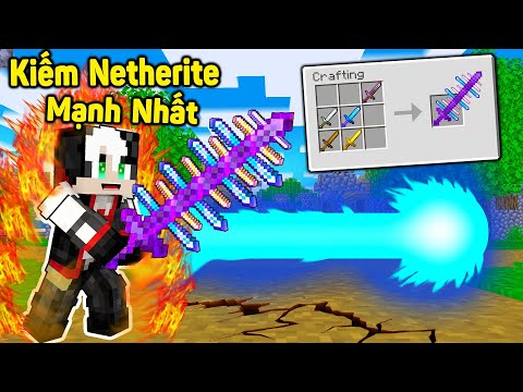 REDHOOD THỬ THÁCH 24 GIỜ CHẾ TẠO SIÊU KIẾM CỦA PRO TRONG MINECRAFT*REDHOOD TROLL MỀU BẰNG THẦN KIẾM