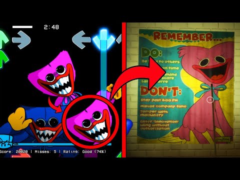References in Huggy Wuggy FNF | Part 4