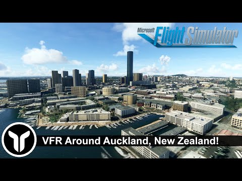 Requested: VFR Flying around Auckland, New Zealand! | Microsoft Flight Simulator