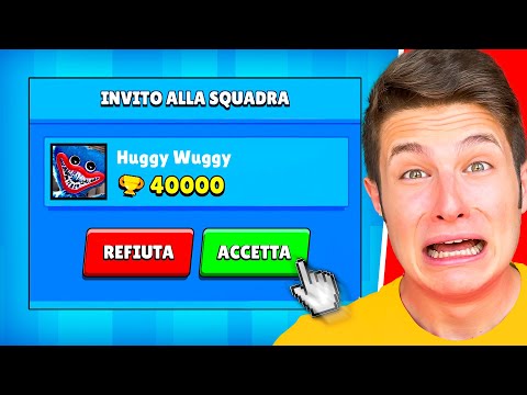 RICEVO L'INVITO DA *HUGGY WUGGY* di POPPY PLAYTIME su BRAWL STARS!!😱
