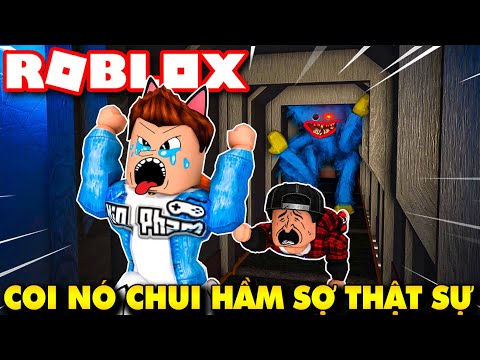 Roblox | KIA VAMY BỊ MÓN ĐỒ CHƠI HUGGY WUGGY TRUY SÁT TRONG ĐƯỜNG HẦM – Floppy's Playtime | KiA Phạm