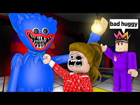 Roblox Poppy Playtime BUT… Huggy Wuggy is not friendly