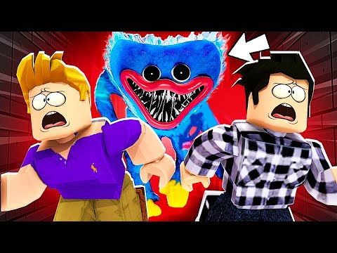 ROBLOX POPPY PLAYTIME STORY !! (Échapper à Huggy Wuggy)
