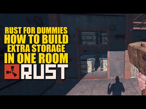 Rust For Dummies – How To Build Extra Storage In One Room