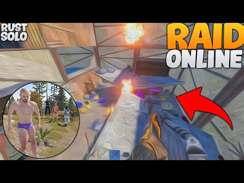 RUST SOLO BR  – O RAID MAIS DOIDO QUE JA FIZ