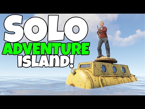 RUST | SOLO LIVING ON AN ISLAND ! 1/