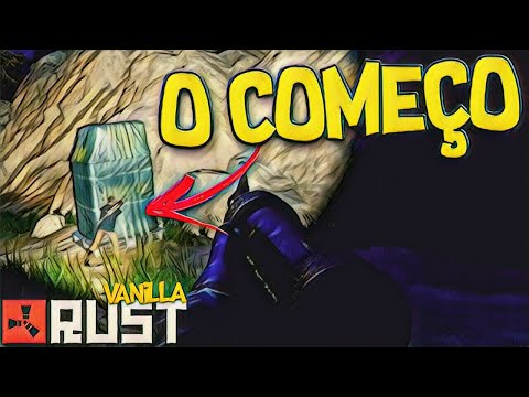 Rust Vanilla 🔑 O Primeiro Dia De WIPE  São TANTAS Emoções