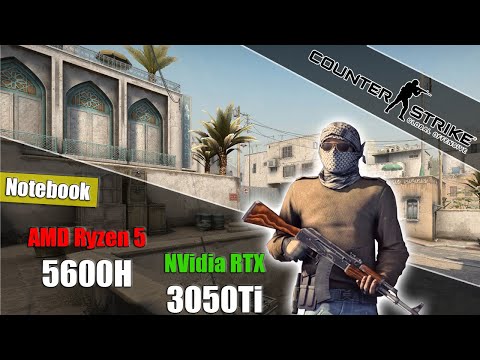 Ryzen 5 5600H + RTX 3050Ti – Counter Strike Global Offensive uLLeticaL Benchmark (G713QE-HX016)