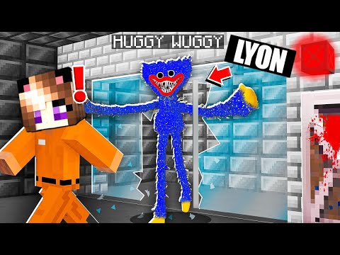 SCAPPIAMO DALLA PRIGIONE DI HUGGY WUGGY SU MINECRAFT!!
