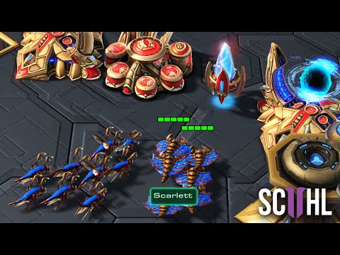 Scarlett's ZERGLING RUSH – Starcraft 2
