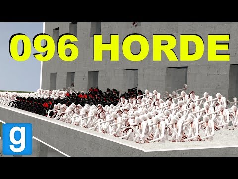 SCP-096 HORDE IN HOTEL SURVIVAL! – Garry's mod sandbox