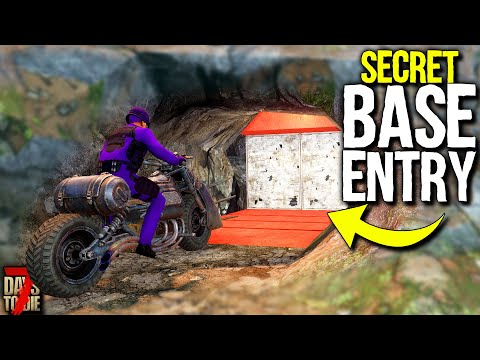 SECRET BASE ENTRANCE!! – 7 Days to Die: Super Villain Volcano Base Pt 9