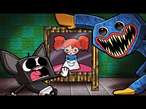 Secrets of POPPY DOLL & Huggy Wuggy in Minecraft! (THE END?)