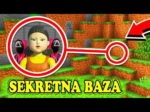 SEKRETNA BAZA LALKI SQUID GAME W MINECRAFT ! GPLAY & LAKI