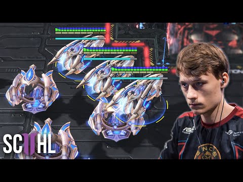 Serral vs. Showtime's 7-minute TRIPLE CARRIER – Starcraft 2