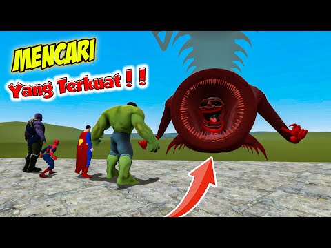 SIAPAKAH YANG MAMPU MENGALAHKAN CACING RAKSASA TROLLGE⁉️ (Gmod)
