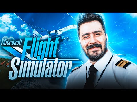 SİMÜLASYON KOKPİTİ İLE İLK UÇUŞ! | MICROSOFT FLIGHT SIMULATOR 2020 TÜRKÇE