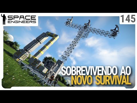 Sobrevivendo ao novo survival, começo eficiente – Space Engineers – Coop – ep 145