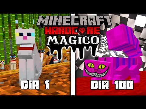 SOBREVIVÍ 100 Días SIENDO UN GATO en Minecraft HARDCORE