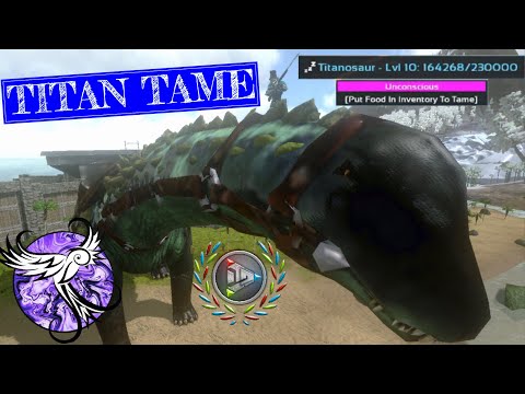 SOLO TAMING A TITAN | [S1E50] | ARK Survival Evolved Mobile