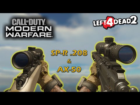 SP-R .208 & AX-50 – Left 4 Dead 2 Weapon Mods Gameplay