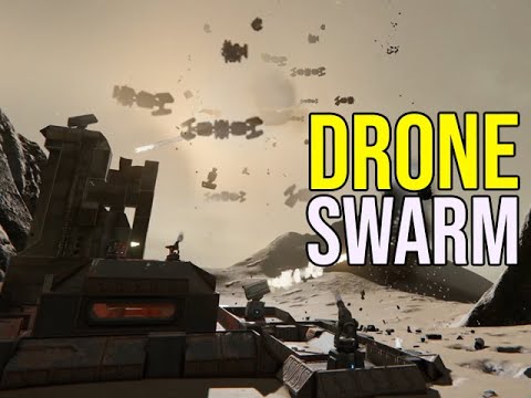Space Engineer's –  AI Drone Swarm Destroys Everything
