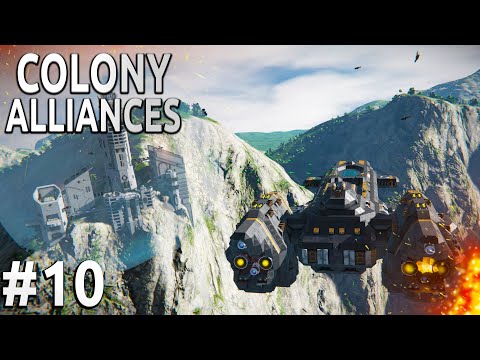 Space Engineers – Colony ALLIANCES! – Ep #10 – CITY Battle!!