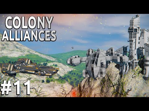 Space Engineers – Colony ALLIANCES! – Ep #11 – WYVERN Arrival!