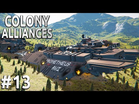 Space Engineers – Colony ALLIANCES! – Ep #13 – Prometheus DOWN!