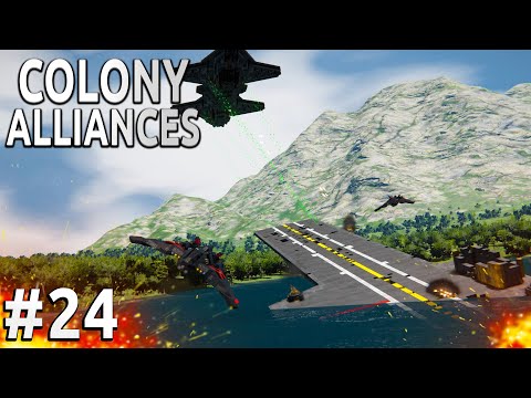 Space Engineers – Colony ALLIANCES! – Ep #24 – HARD RESPONSE!