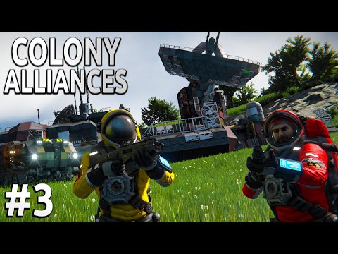 Space Engineers – Colony ALLIANCES! – Ep #3 – Chasing The Signal!