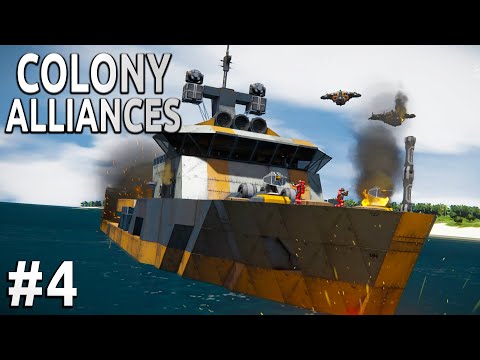 Space Engineers – Colony ALLIANCES! – Ep #4 – The Remnant!