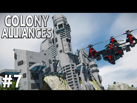 Space Engineers – Colony ALLIANCES! – Ep #7 – Supply Lines!