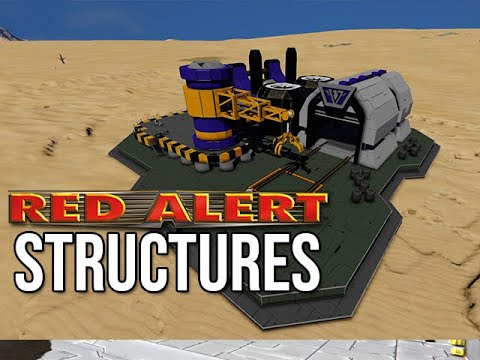 Space Engineers – Command Conquer Red Alert Structures Extremally Detailed
