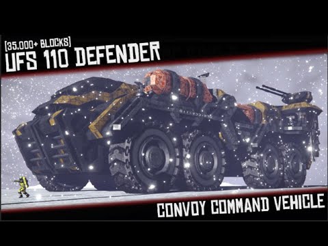 Space Engineers –  Convoy Dreadnought Massive Small Block Rover