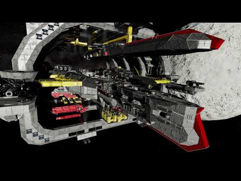 Space Engineers Destroyer Shipyard