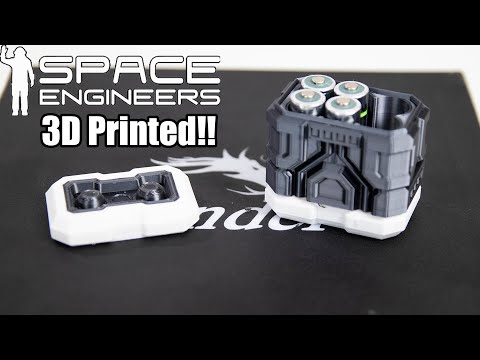 Space Engineers – Exporting 3D models as OBJ and 3D Print
