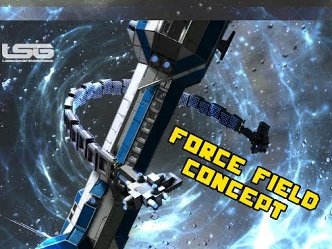 Space Engineers – Force Field Basic Testing, Stopping The Rammer