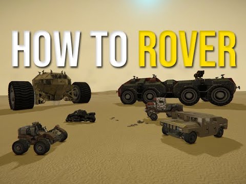 Space Engineers – How To Build Rovers