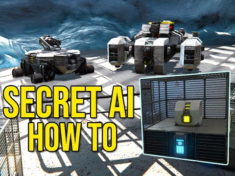 Space Engineers – How To Secret AI Drones Block NO MOD'S