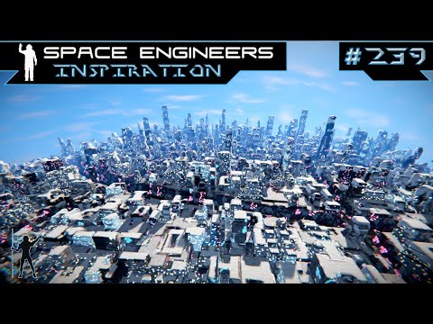 Space Engineers Inspiration – E239: Moby Dick II,  Teralis – City Planet, & ETV-3 Cavalier